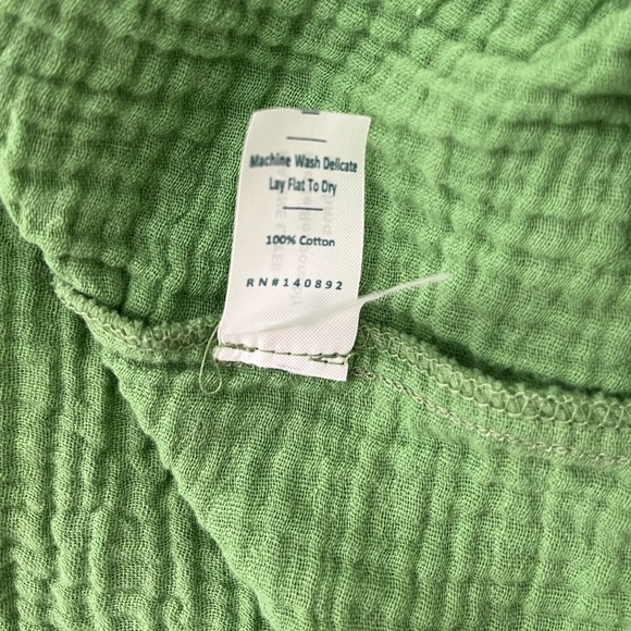 Marine Layer Jude Gauze Midi Dress, Size Small - Picture 5 of 5